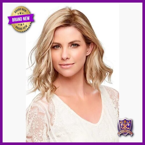 12 Inch Clip-In Hair Topper, Wavy Synthetic, Monofilament Base main image 5